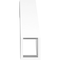 Ekena Millwork 3-in. W x 10-in. D x 10-in. H Stanfield Architectural Grade PVC Knee Brace BRCP03X10X10STA - alternate 3